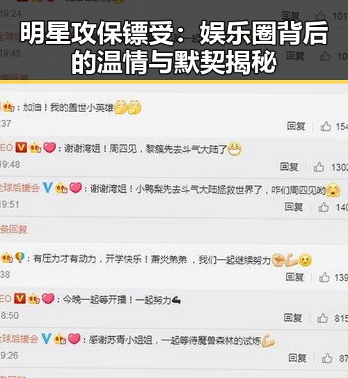 明星攻保镖受：娱乐圈背后的温情与默契揭秘